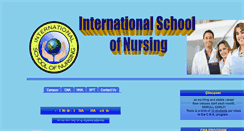 Desktop Screenshot of intlsch-nursing.org