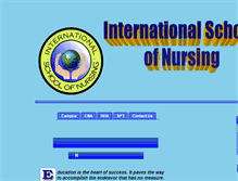 Tablet Screenshot of intlsch-nursing.org